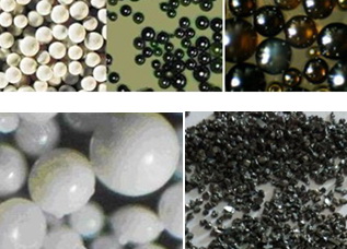 Black Silicon Carbide Carborundum Ceramic Shot